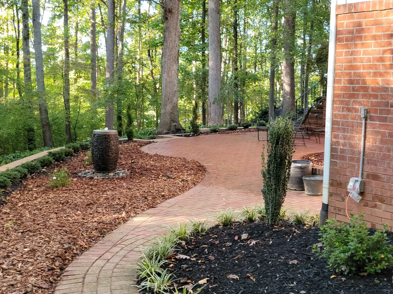 Landscape installation project